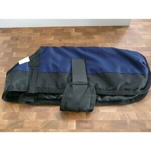 Waterproof Outdoor Dog Vest Blue and Black  **READ**